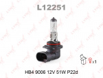 Лампа HB4 9006 12V 51W P22d LYNX