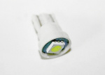Светодиод габарит. 12V W10W T10 1 SMD без цок.