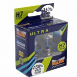 Лампа H7 12V 55W Px26d МАЯК +150% ULTRA WHITE VISION (2 шт)