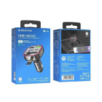 Модулятор (FM трансмиттер) в прикуриватель USB 18W+QC3.0 BOROFONE