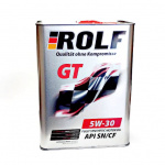 Масло моторное Rolf GT SAE 5W-30 SN/CF (4 л.) синтетика