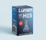 Лампа H15 12V 15/55W PGJ23t-1 +50% Lumen