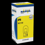 Лампа 1-конт. W21W 12V W3x16d NARVA без цоколя
