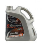 Масло моторное G-Energy Synthetic Super Start SAE 5W-30 (4 л.) синтетика