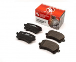 Колодки тормозные задние Skoda Octavia A5 AUDI A6 Q3 WV Passat Tiguan /дисковые/ ADR