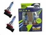 Лампа H11 12V 55W МАЯК +30% Ultra Super White