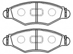 Колодки тормозные передние Peugeot 206 дв. 1.4 / HSB