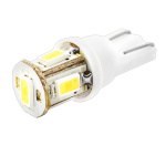 Светодиод габарит. 12V W5W T10 5 SMD без цок. W2.1x9.5d