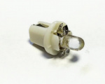 Светодиод щитка приборов (белый) 12V T5 (1 LED) BX8.5d Nord YADA с патроном