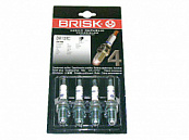 Свечи зажигания Brisk DR15TC (1329) 3-х эл. ВАЗ 16 кл (0.8) блистер